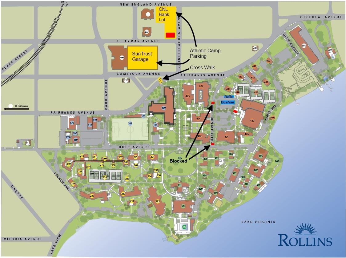 kaart Rollins college
