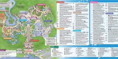 Disney World Orlando kaart