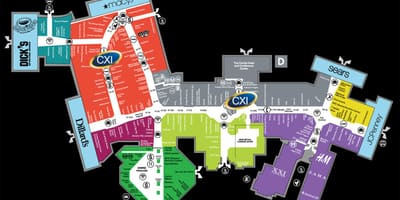 Florida mall Orlando kaart